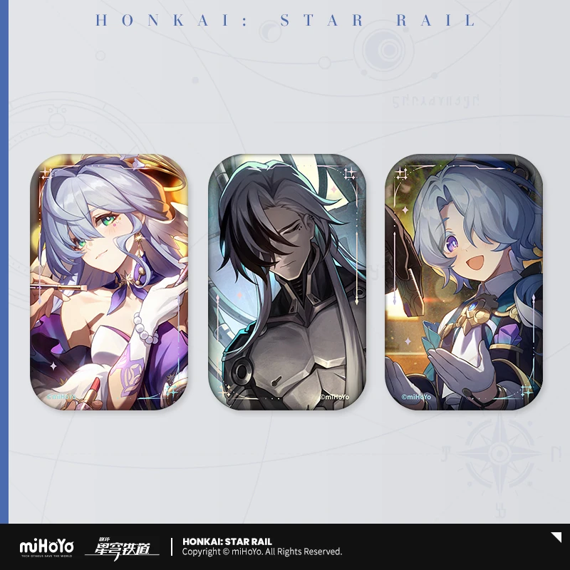 

Honkai Star Rail Badge Official Light Cones Series Dan Heng Himeko Jing Yuan Seele Brooch Pins Cosplay Birthday Gifts