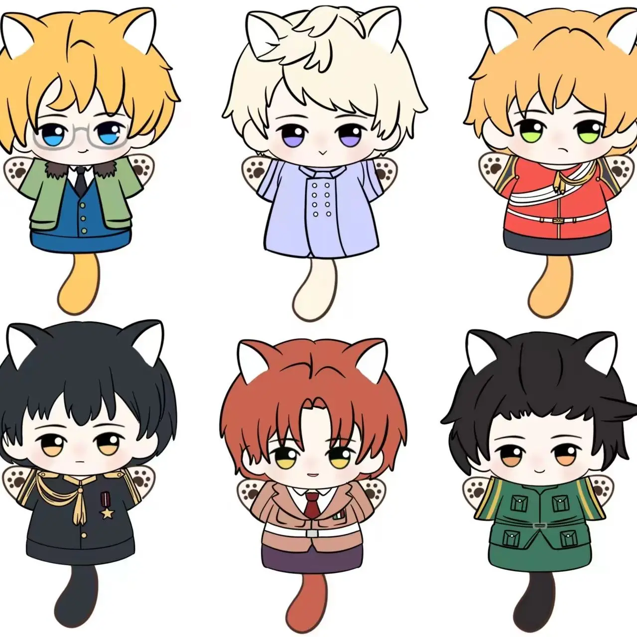 

Анимационные фигурки из «Прекрасного мира»: 25-сантиметровая кукла-перчатка, брелок-подвеска, украшение для сумки, игрушка для детей и взрослых, подарок для друзей, DIY-игрушка