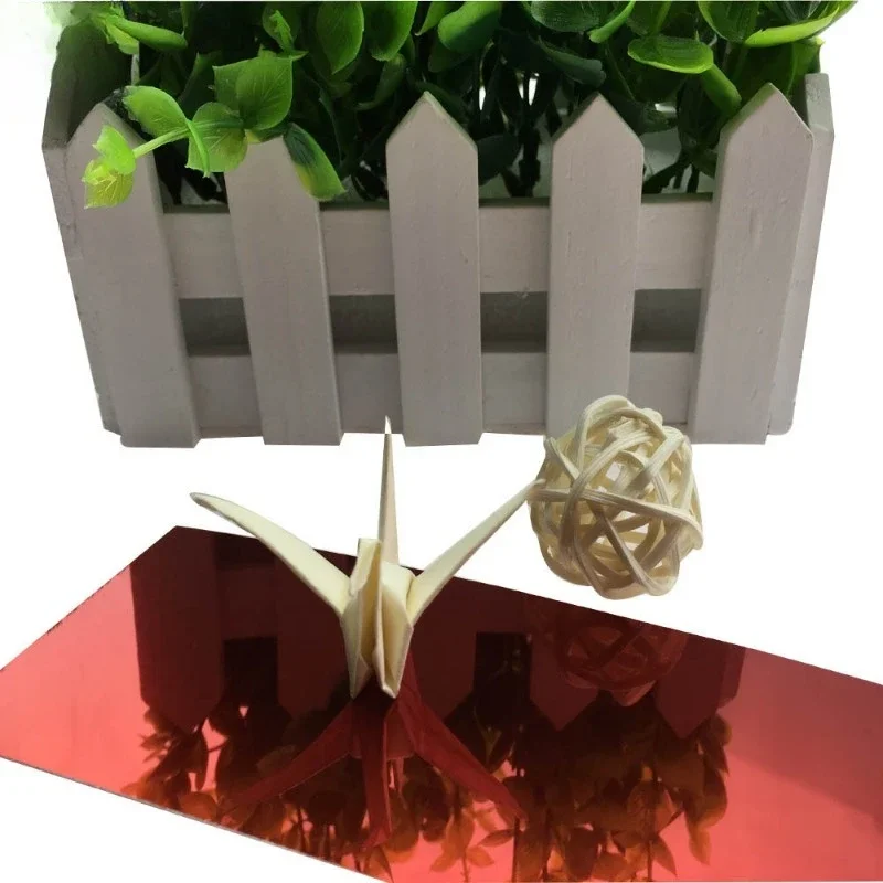 Colorful Mirror Aluminum Sheet 0.3‑10mm Thick Custom Lamp Cover Label Luggage Nameplate Phone Back Cover