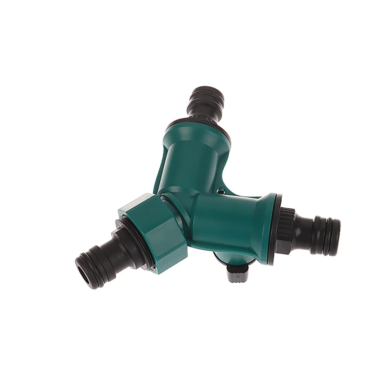 Lawn Irrigation Spray Heads Tube Splitter Y Adaptor Screw Hose Pipe Splitter Garden Hose Pipe Connector Tap Connector