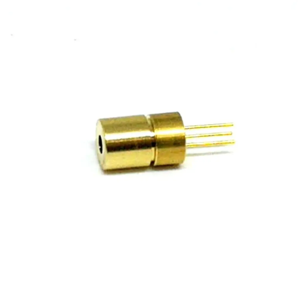 10pcs DIY 650nm 5mw Laser Diode w 6x10mm Brass Housing & 5mm Lens Focusable Head
