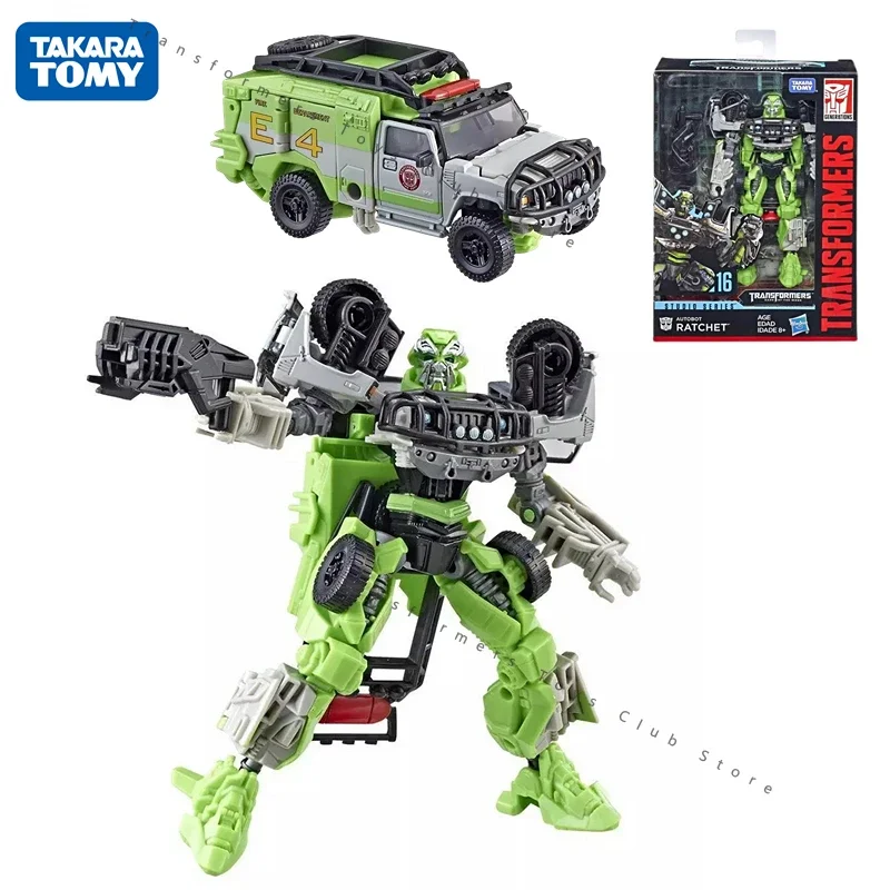 In Stock Takara Tomy Transformers Classic Movie 3 Enhanced Class D SS16 Ratchet  Action Figures Collecting Hobbies Toy Gift