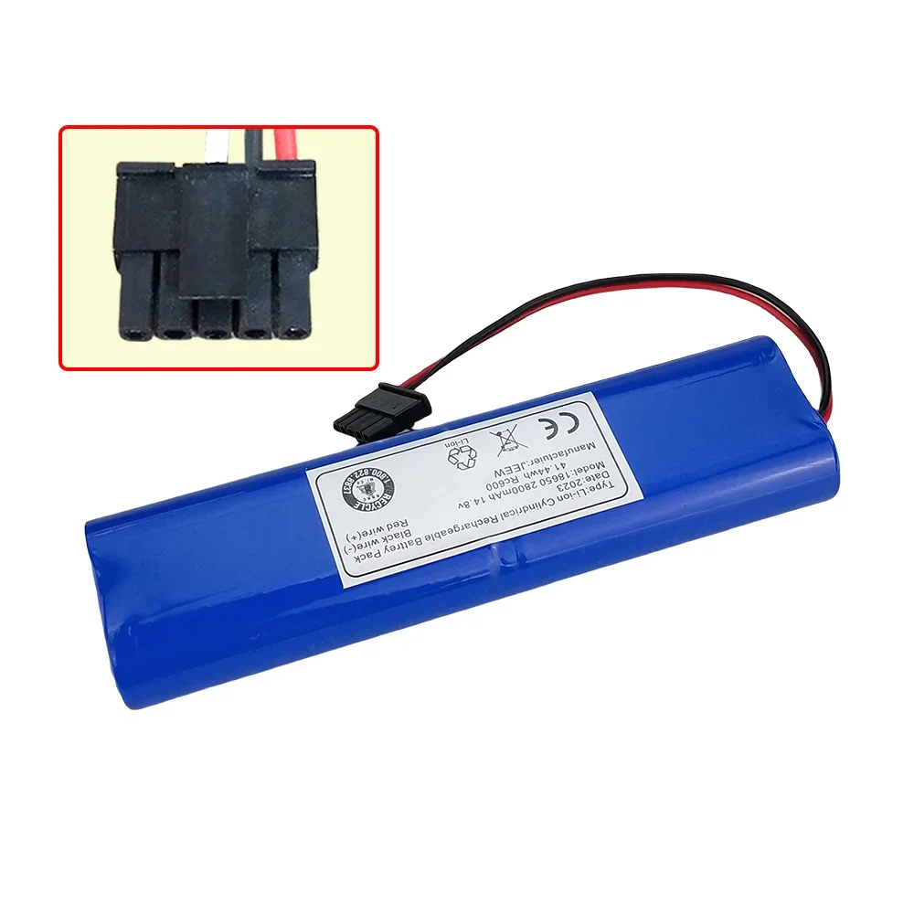 New 14.8V 2800mAh 4S1P  Li-ion Battery Good Quality For CECOTEC Conga 3290 3390 3490 3590 3690 3790 3890 Robot Vacuum Cleaner