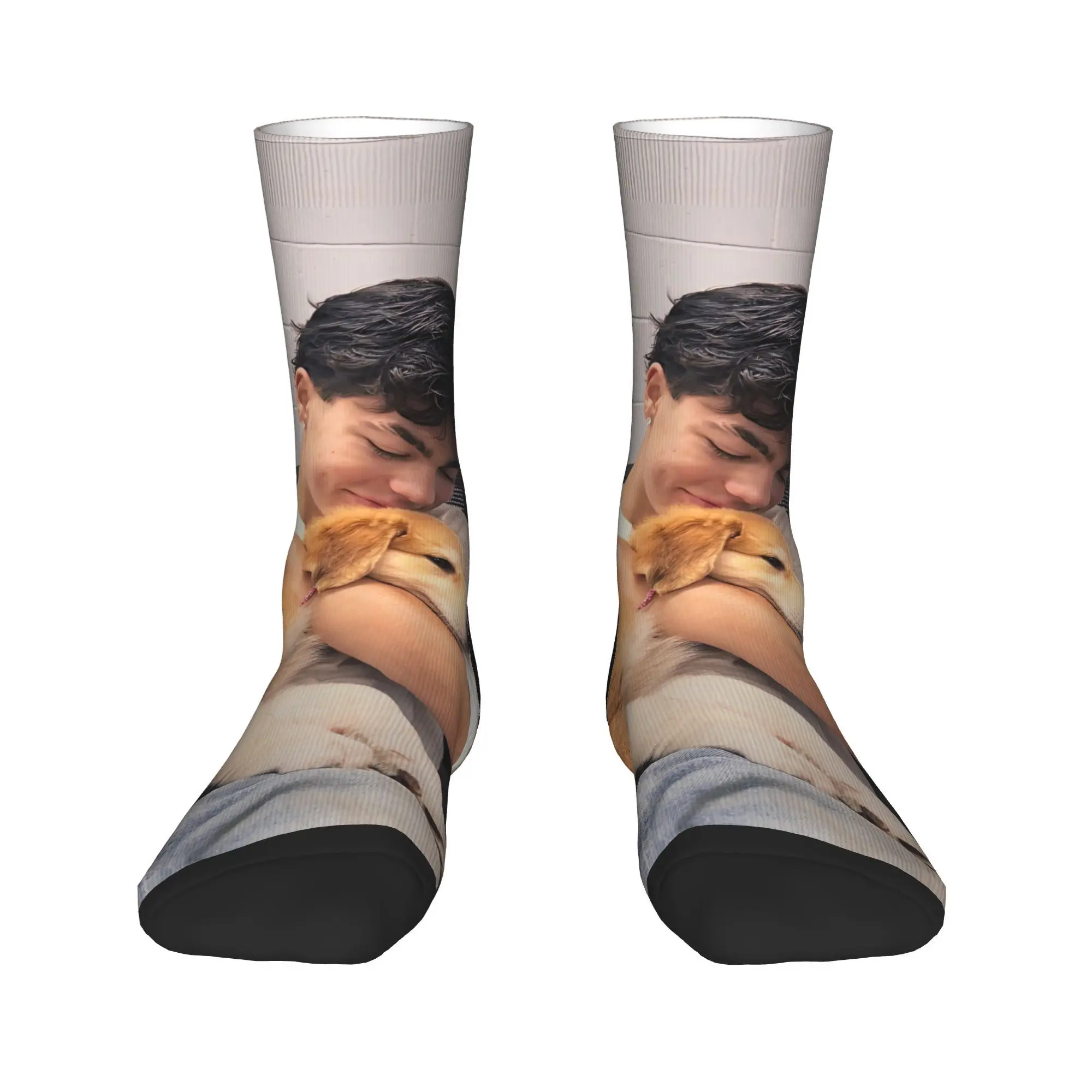 Malachi Barton Meias Casuais Outono Antiderrapante Unissex Homens Meias Quentes Design Macio Meias de Skate