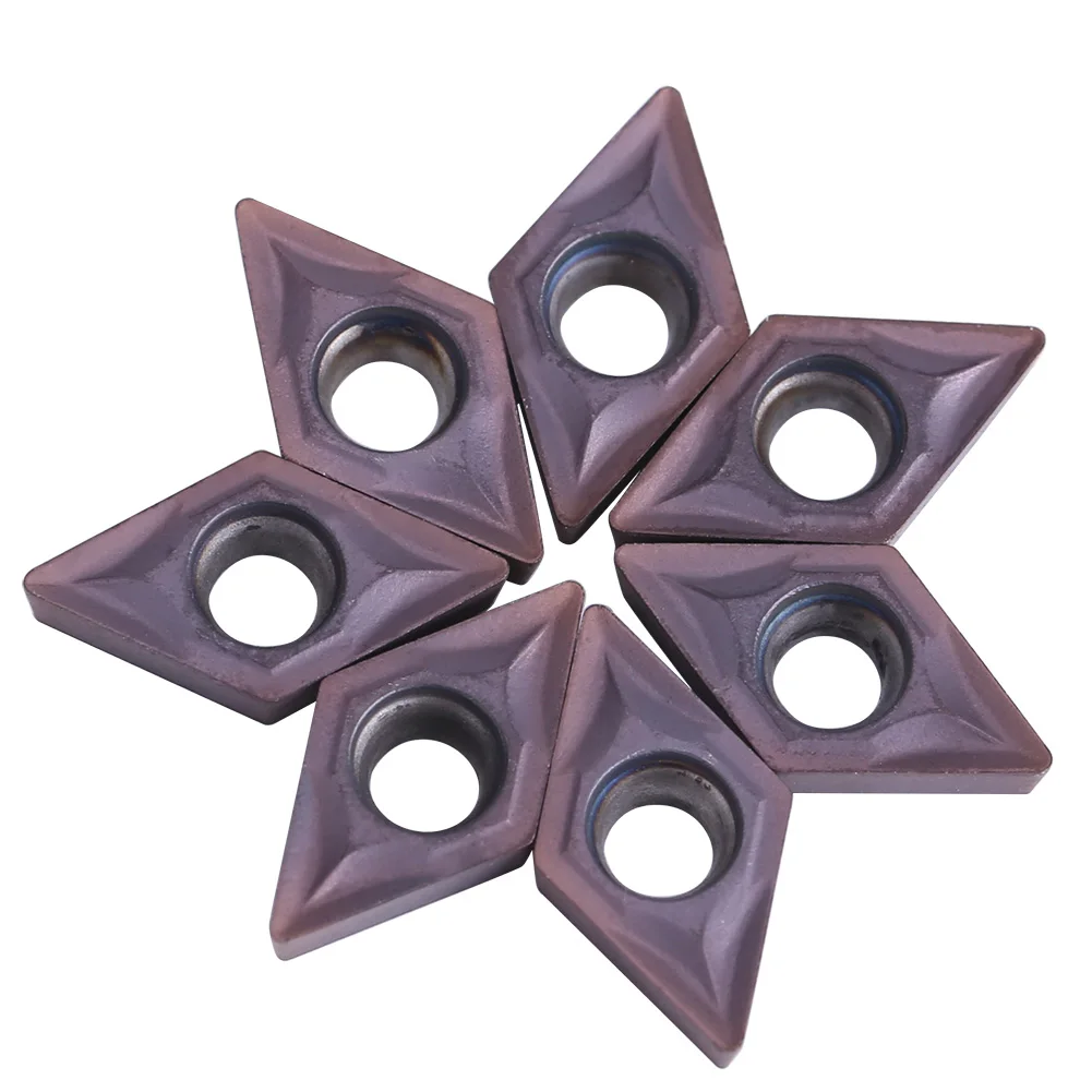 

10 шт. твердосплавные наконечники с ЧПУ, вставки, лезвие, токарный станок, токарный инструмент с коробкой