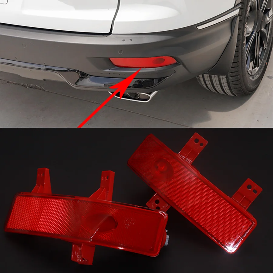 1Pc Rear Bumper Fog Light Rear Brake Stop Lamp Styling Replacement For Honda CRV 2020 2021 2022 Rear Bumper Fog Lamp Reflector