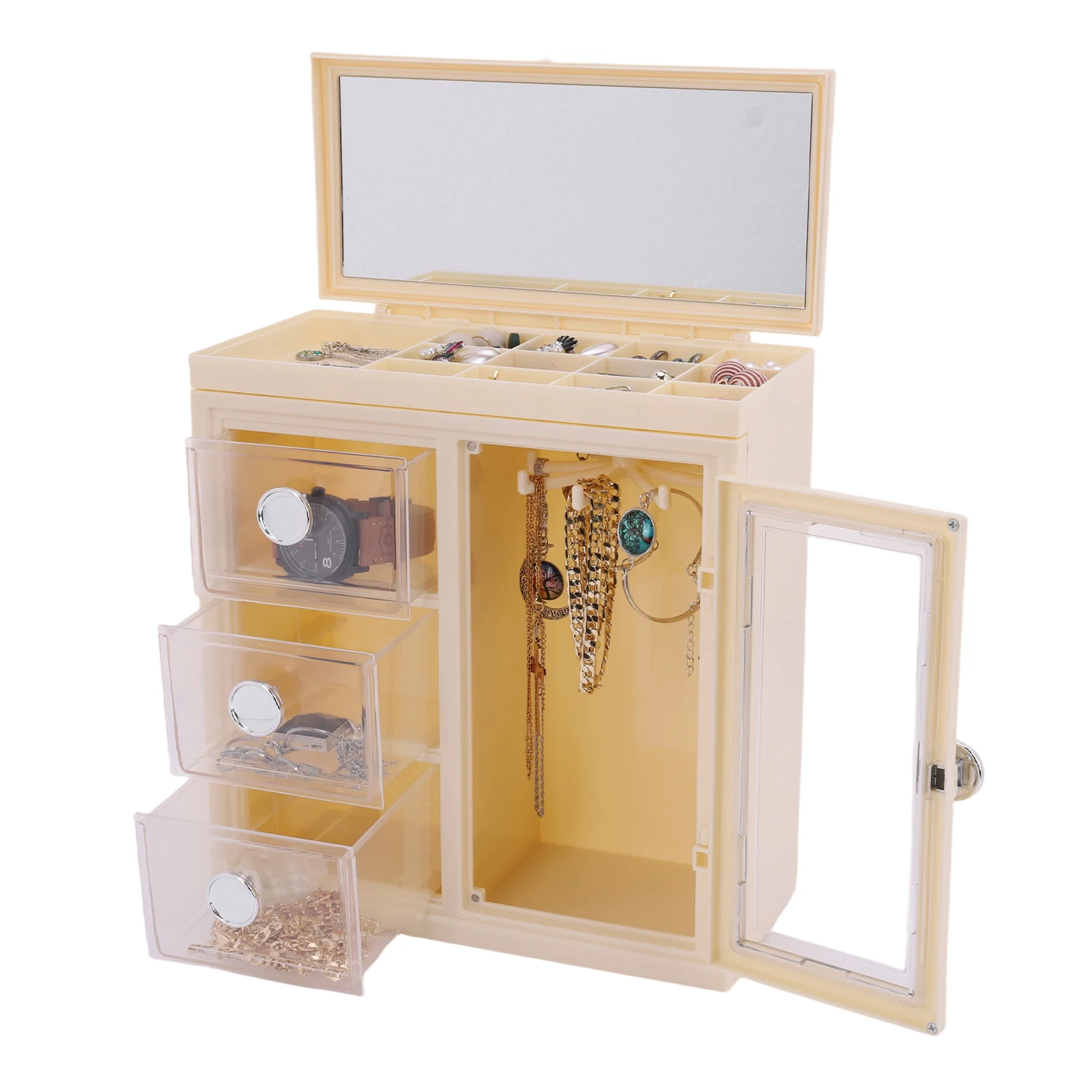 Elegant Jewelry Box Organizer for Women and Girls