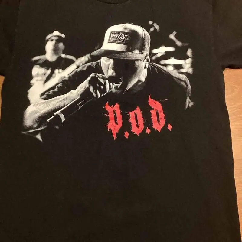 P.O.D. Who's Over Five-Panel Cap Graphic T-Shirt