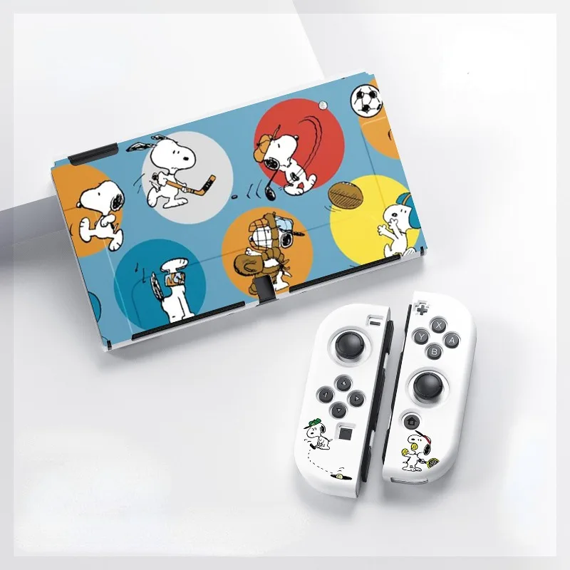 Snoopy Tpu Csae for Nintendo Switch Protective Case Anime Switch NS Oled Console Joycon Cover Game Host Accessories Shell Gifts