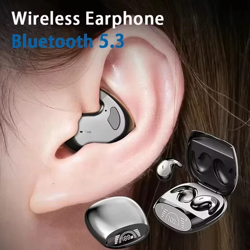 سماعات لينوفو ميني بون توصيل بلوتوث للألعاب، سماعات هاي فاي لاسلكية للنوم، سماعات أذن رياضية غير مرئية مقاومة للماء #2