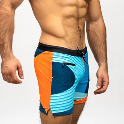 Taddlee bañador de marca para hombre, pantalones cortos de playa, Bóxer básico tradicional de tiro alto, corte largo, talla grande XXL