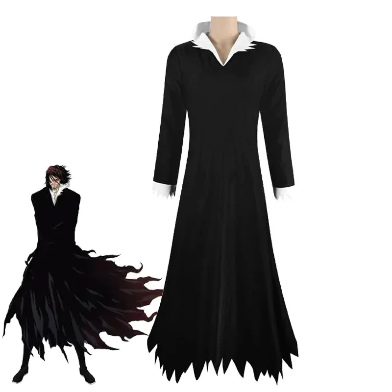 Bleach Zangetsu Cosplay Costume Anime Thousand-Year Blood War Arc Uncle Zangetsu Gown Unisex Robe