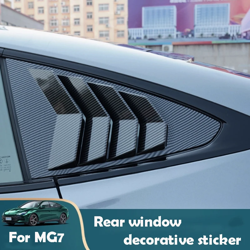 

For MG7 2023-2025 Rear Window Decorative Sticker Fashionable and Atmospheric Upgrade The Level Car Exterior Accessories