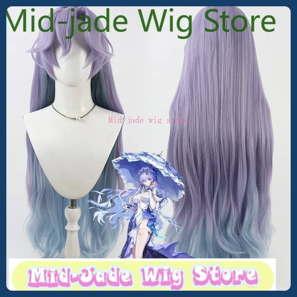 

Mid-jade Wig Store Wuthering Waves Cantarella Cosplay Wig Halloween Anime Game Role Playing Synthetic Hair Clothing Props