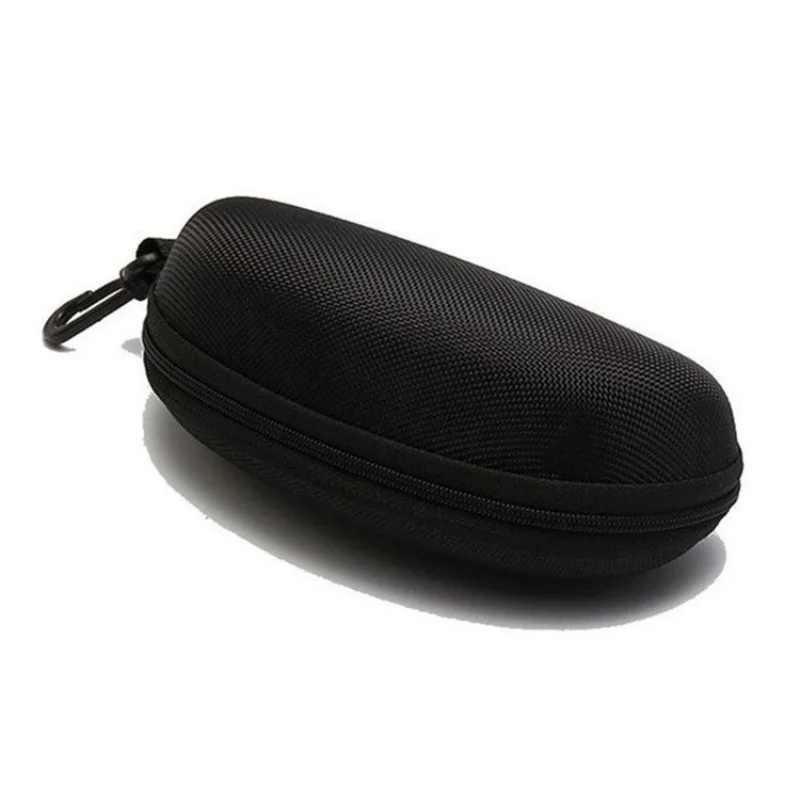 Portable Zipper Hard Shell Sunglasses Case Glasses Box with Plastic Hook Travel Glasses Case Sunglasses Case Car Home Use - view 2