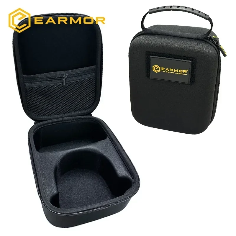 Durable Shockproof Dustproof Scratch-Free EARMOR  Storage Case for Hunting Shooting Earmuff, Glasses & Accessories