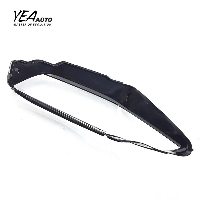 YEA السيارات سيارة العلوي الزجاج PC عاكس الضوء غطاء عدسة مصباح لسيارات BMW 8 سلسلة G14 G15 كشافات غطاء للعدسات 2017 - 2022