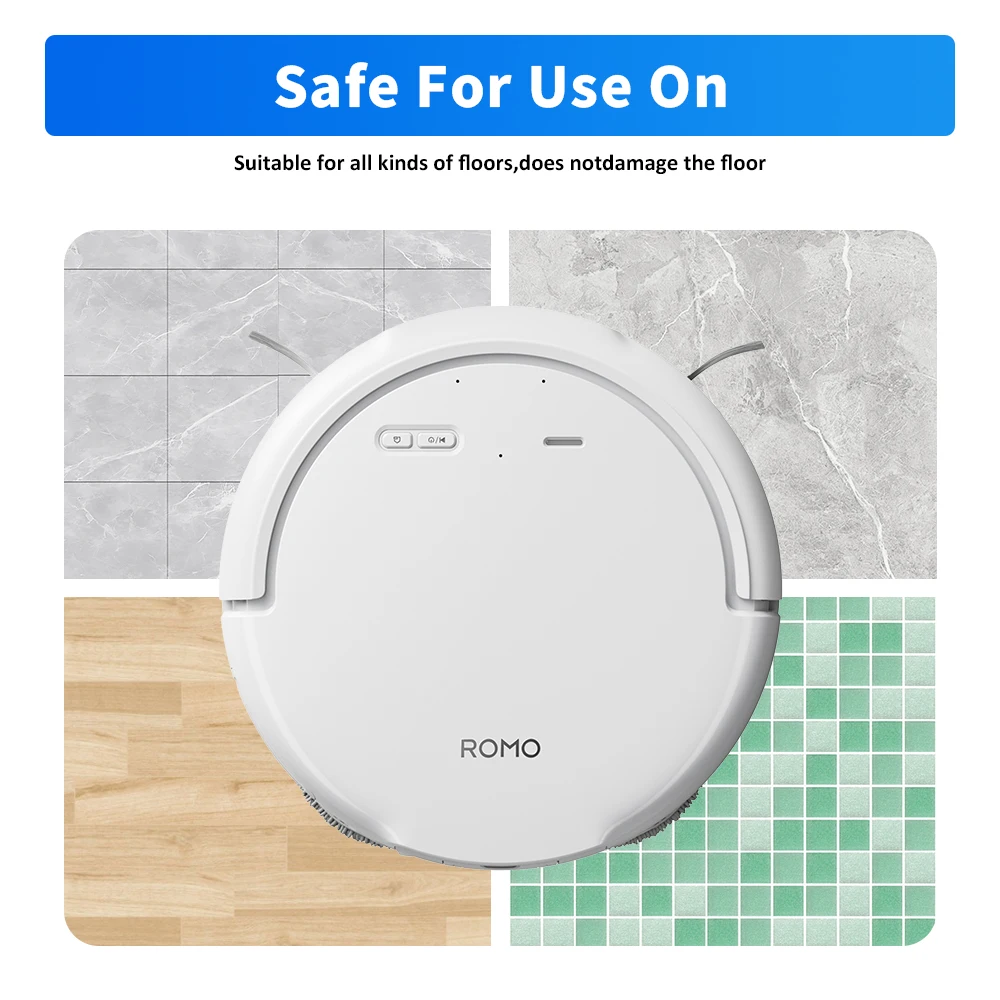 ملحقات قطع غيار الفرشاة الجانبية لاستبدال DJI ROMO P لـ DJI ROMO S لـ DJI ROMO A جهاز تنظيف المكنسة الكهربائية