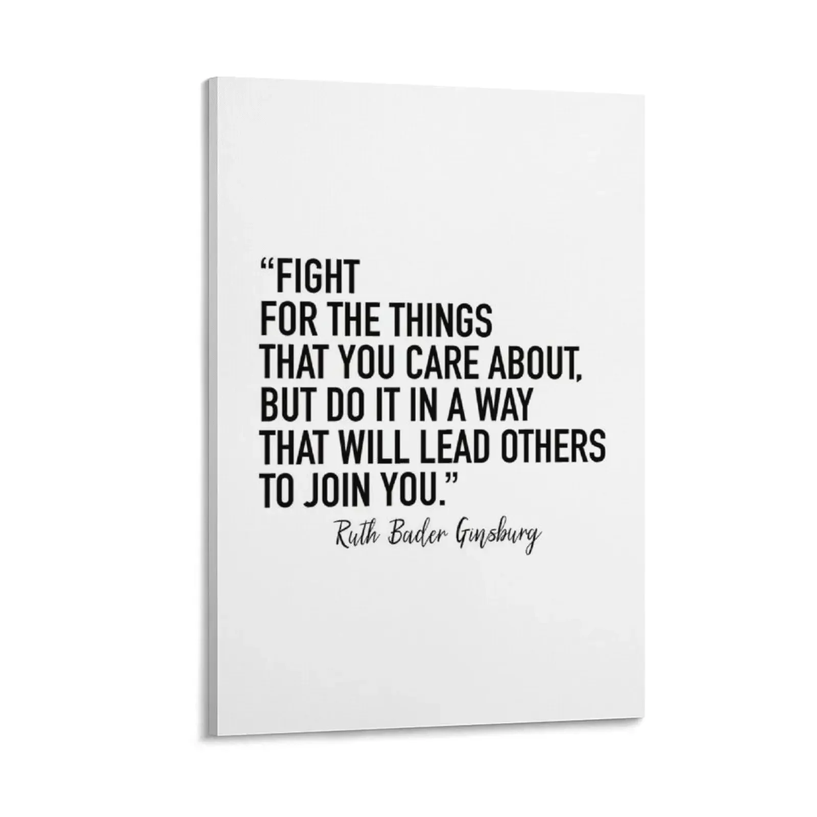 

Fight for the things you care about Canvas Painting posters for room Paintings for bedroom bedrooms decorations