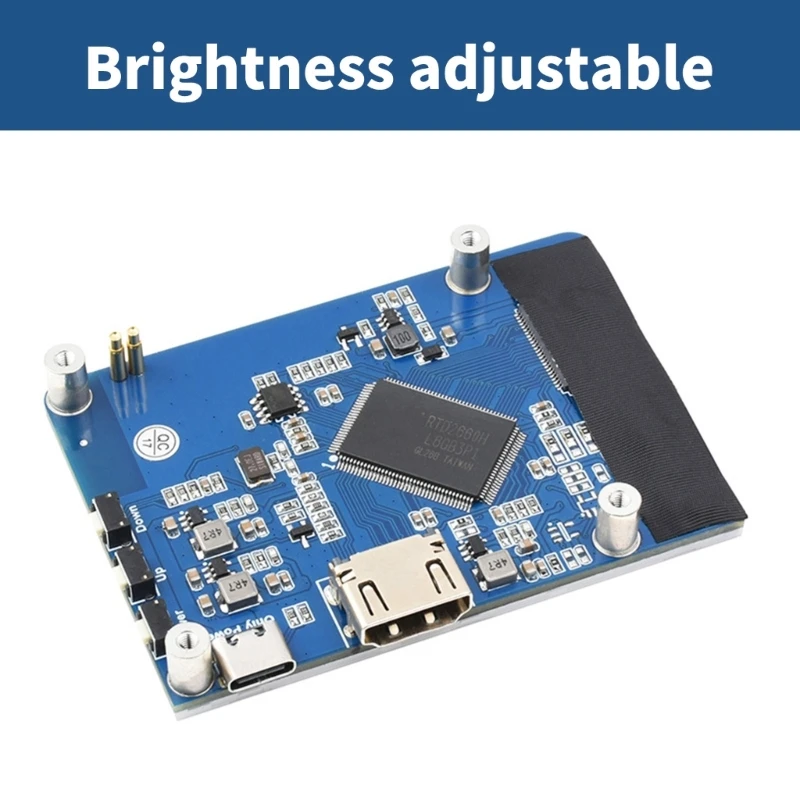 Luminosità regolabile Display LCD IPS da 3.2 pollici 480x800Pixel luminosità regolabile per PC ampio angolo di visione Touchless