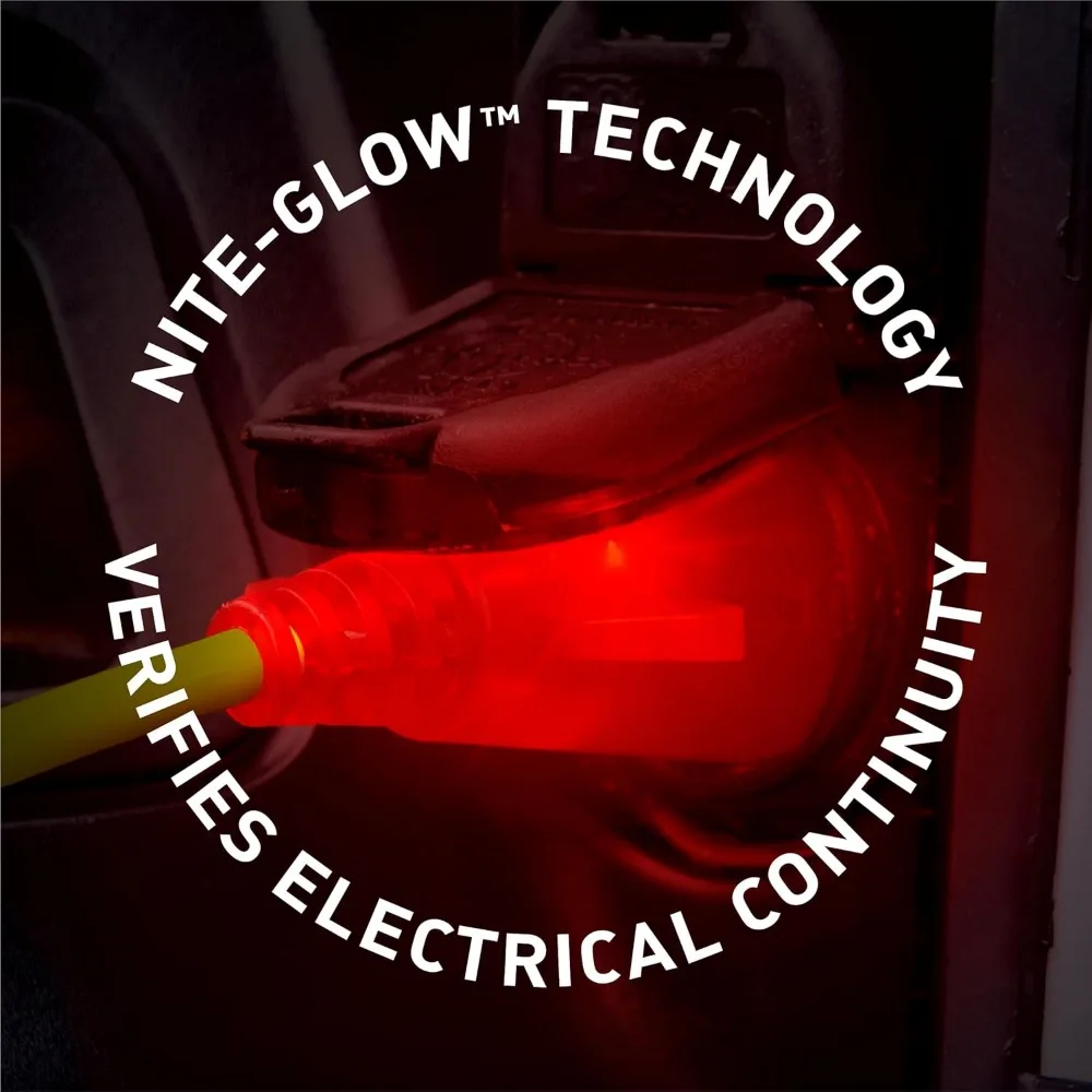 Soluzioni di traino - Adattatore Nite-Glow da 7 lame a 6 rotonde Endurance Flex-Coil