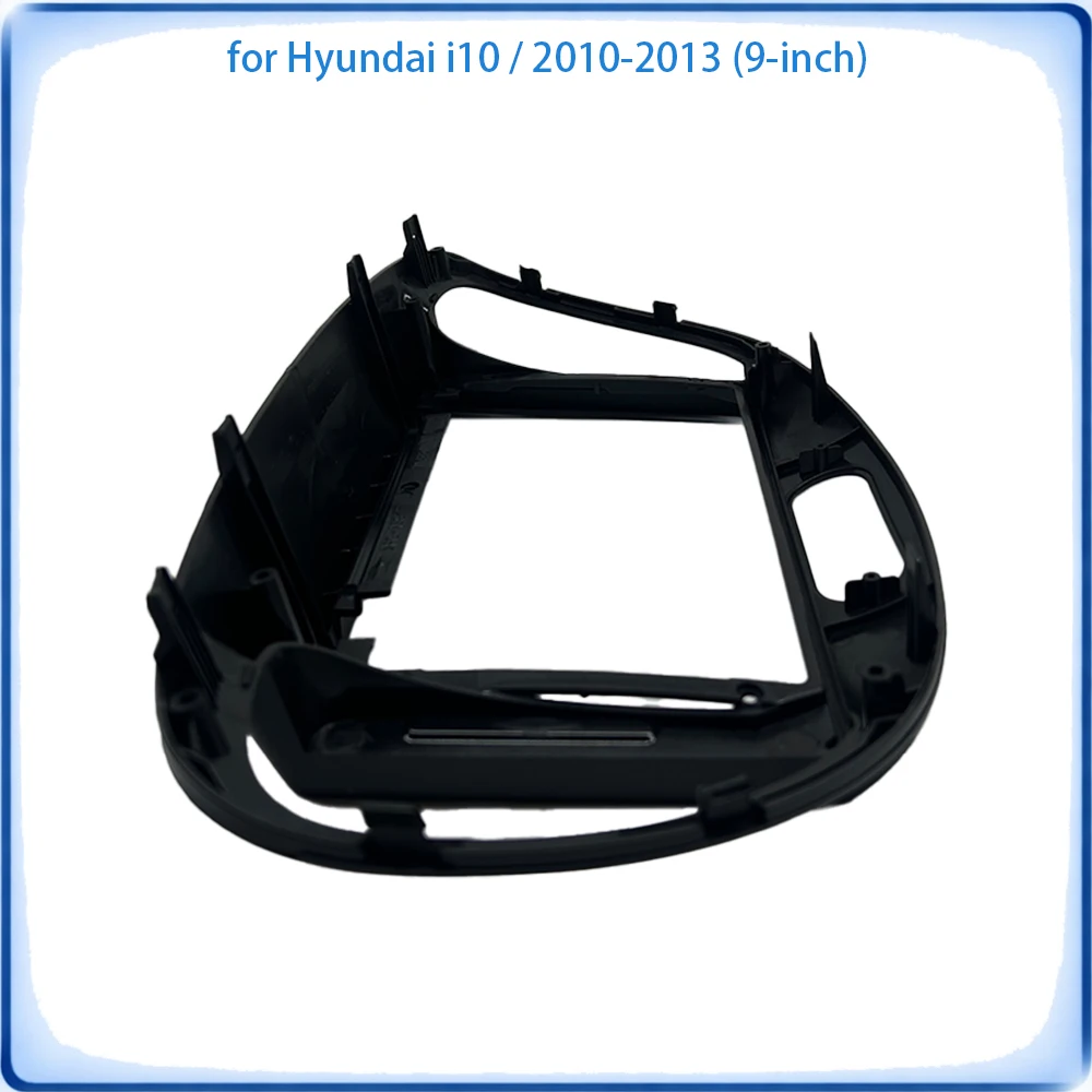 Car Radio Fascia Frame For Hyundai i10 2010-2013 9 inch Wiring Harness Power Cable Car Accessories Plug & Play