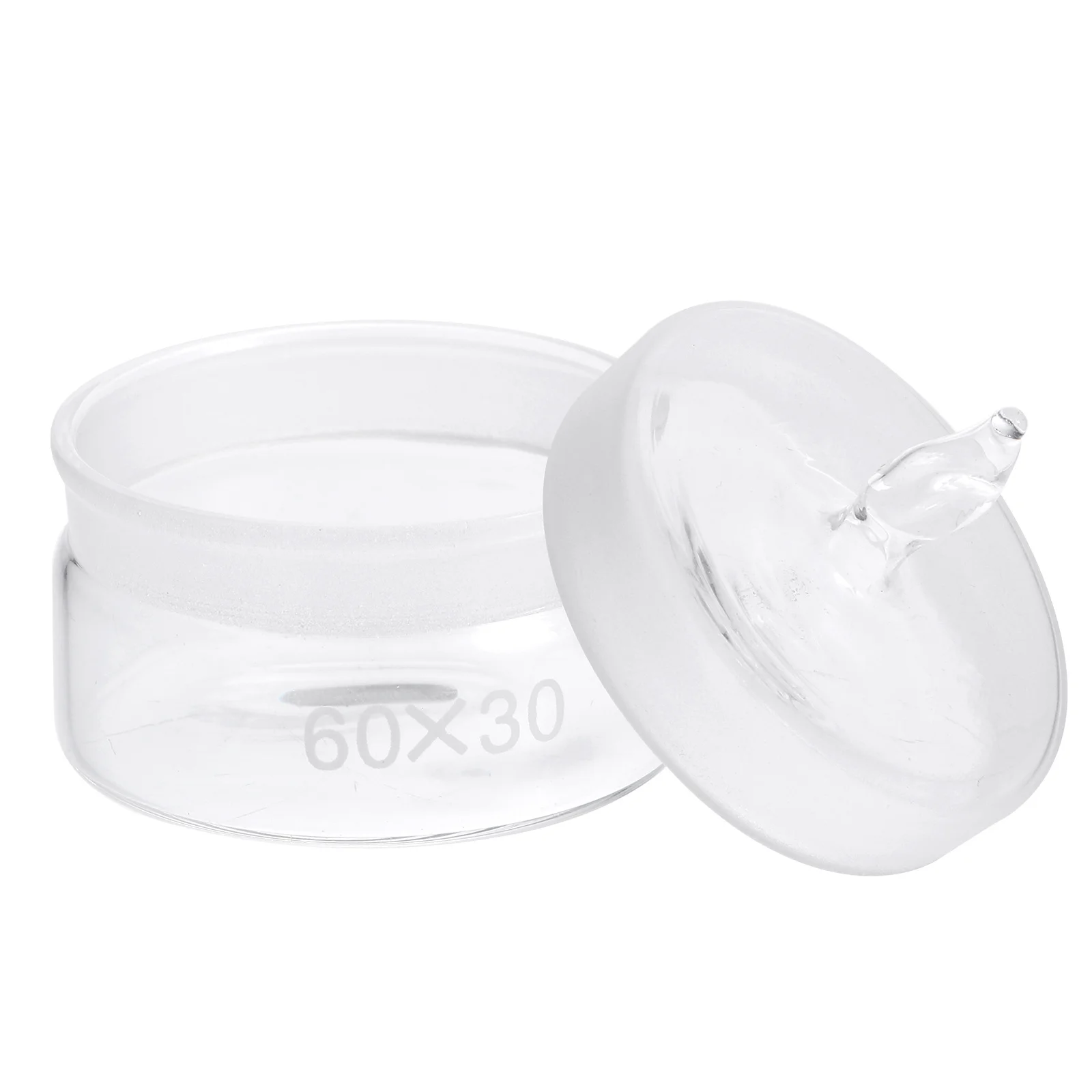 1Pcs Laboratory Weighing Bottle Highquality Glass Durable Accurate Small Containers 60x30mm Chemical Weighing Bottle