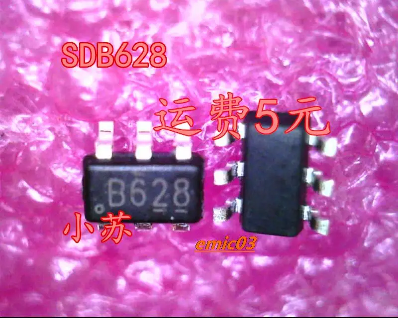 5pieces SDB628 B628  SOT23-6  DC  