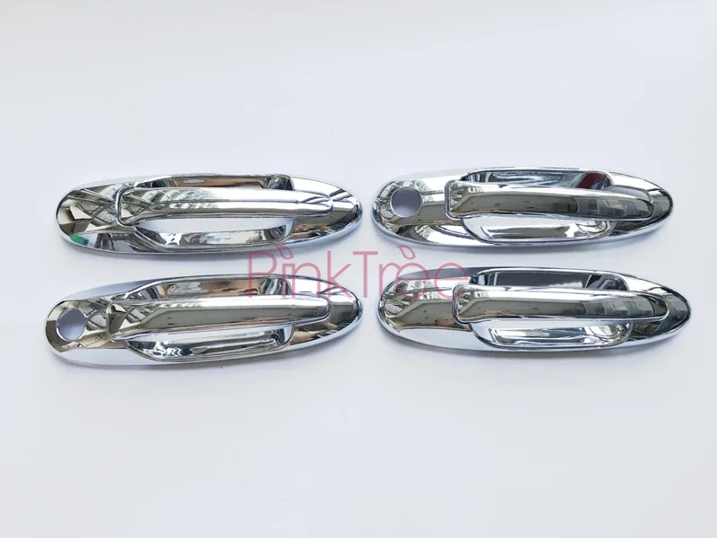 For Toyota Land Cruiser 100 Lexus LX470 1998-2003 2004-2007 Chrome Door Handle Side Lamp Mirror Tank Cover Accessories