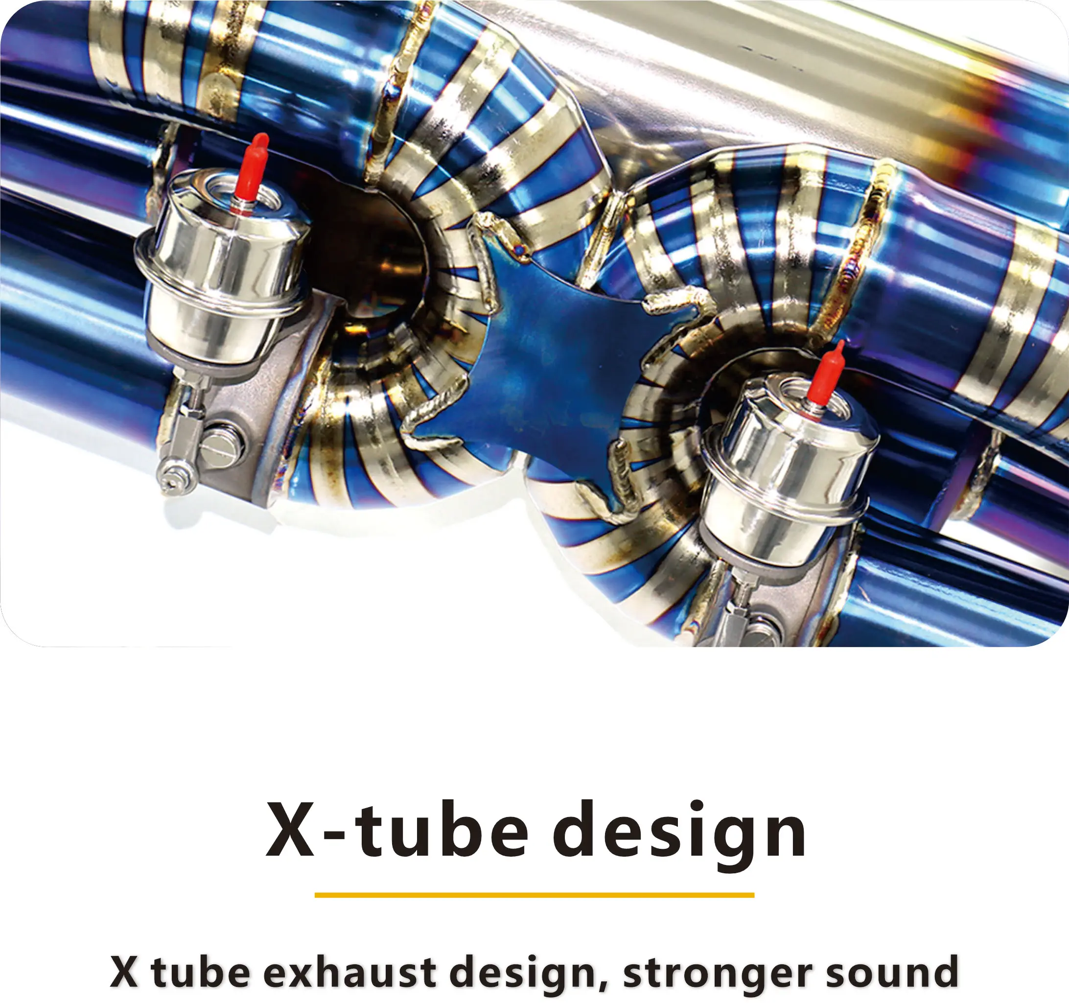 Catback di scarico per Audi R8 V10 5.2L |   Saldatura TIG bifacciale per tubi Ti |   Valvola remota senza fili |   Vestibilità esatta per il Mod fai da te