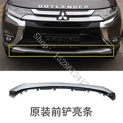 for Mitsubishi Outlander 2016 2017 2018ABS OriginalFront bumper lower decorative panel deflector trim Car accessories