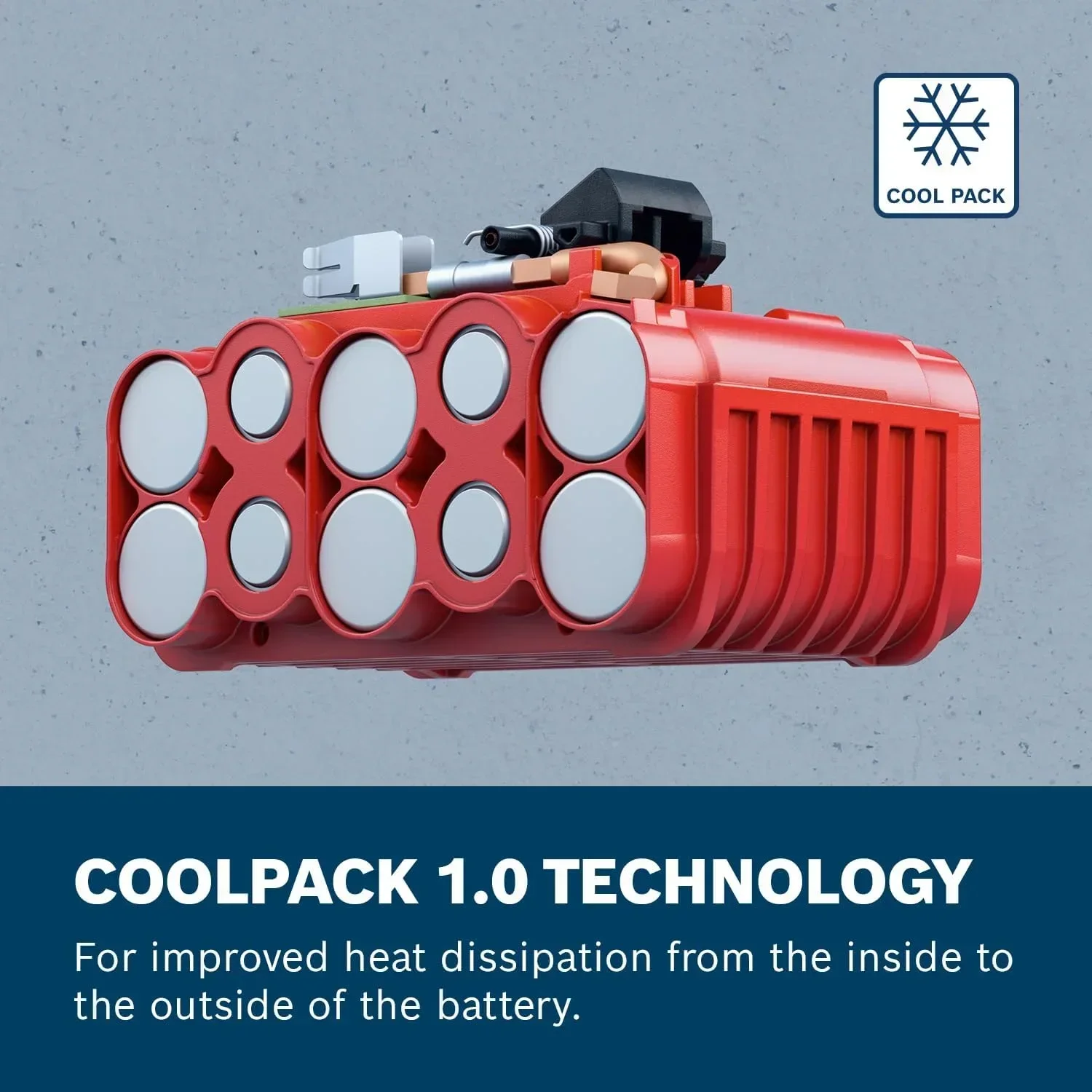100% Origineel Bosch 18V Batterij 6000mAh, Draadloos Gereedschap Accu BAT609 BAT618 GBA18V80 Li-IonBattery
