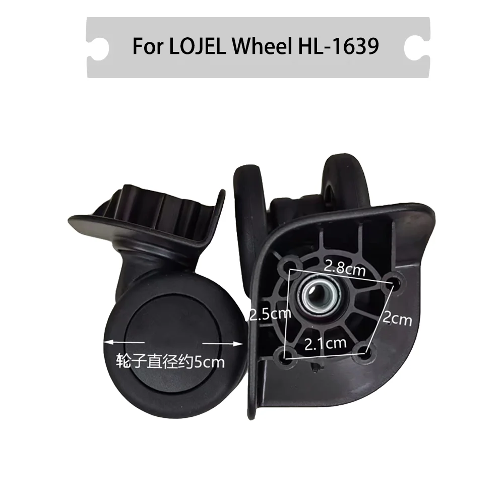 

Silent wheel for LOJEL Luggage wheel Replacement Rod case Repair Casters Travel luggage smooth and low noise roller