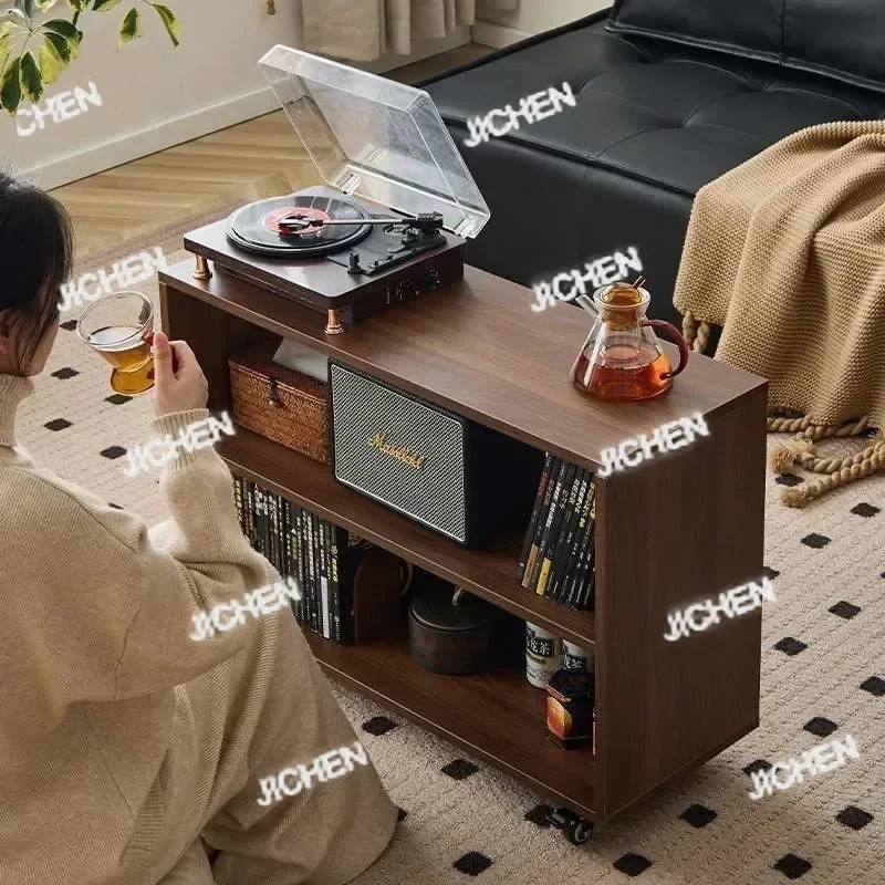 

XHQC Bookshelf, Simple Floor Standing Storage Cabinet, Multi Story Living Room, Family Bedroom, Low Cabinet Bookshelf