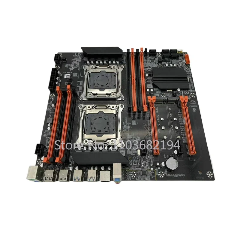 

New X99 Motherboard Dual-Channel 2011-Pin Cpu Recc Ddr4 Memory Studio Multi-Open Game Motherboard