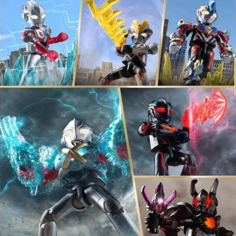 Blokees Building Block Man Shining Version الفصل 9 Ultraman X Gomora Armor ‌   هدية لعبة الربط النموذجية المتحركة من ألترامان فيكتوري