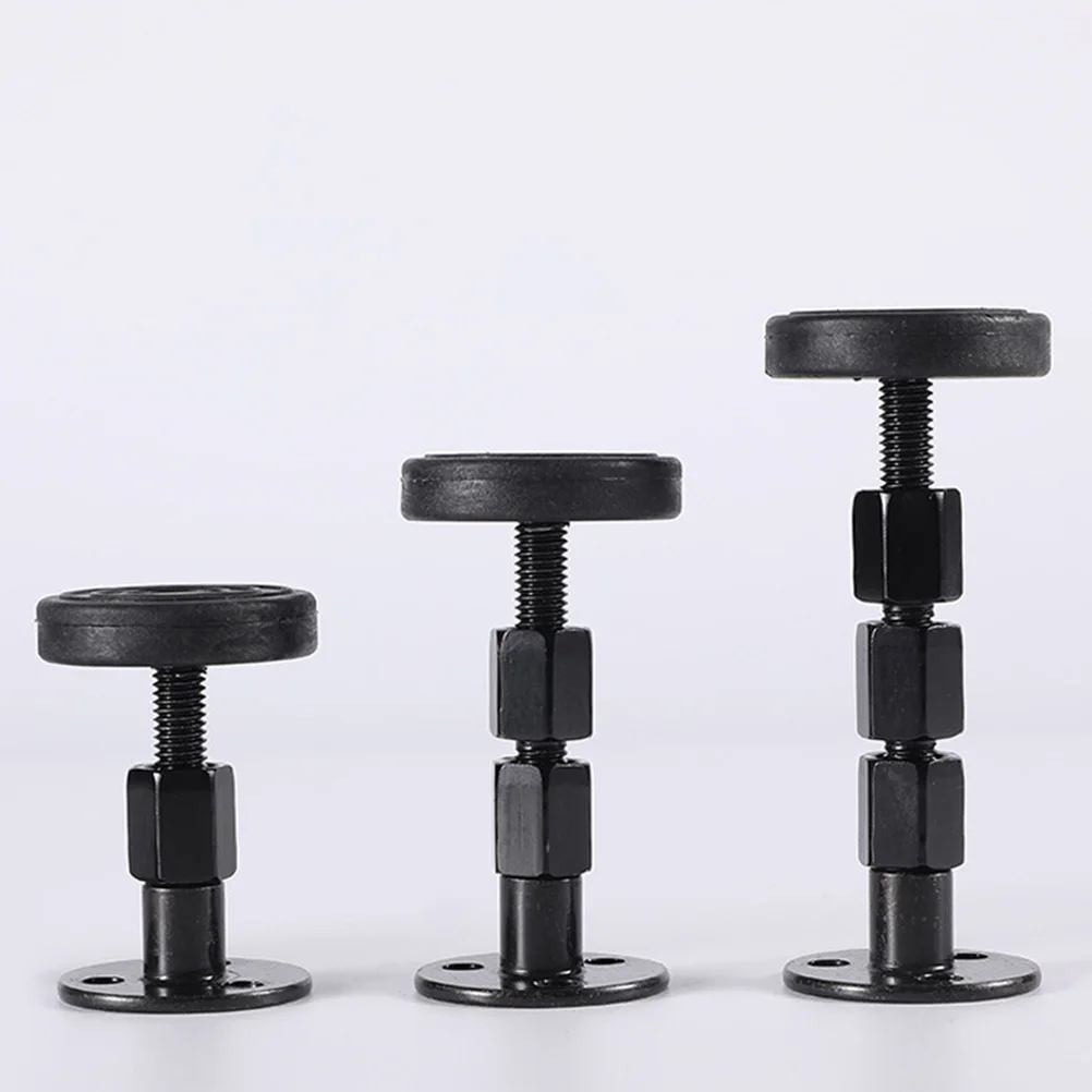 

2Pcs Adjustable Bedside Anti-Collision Fixer Stainless Steel Stable Bed Frame Support Noise Reduction Wall Protection Furniture