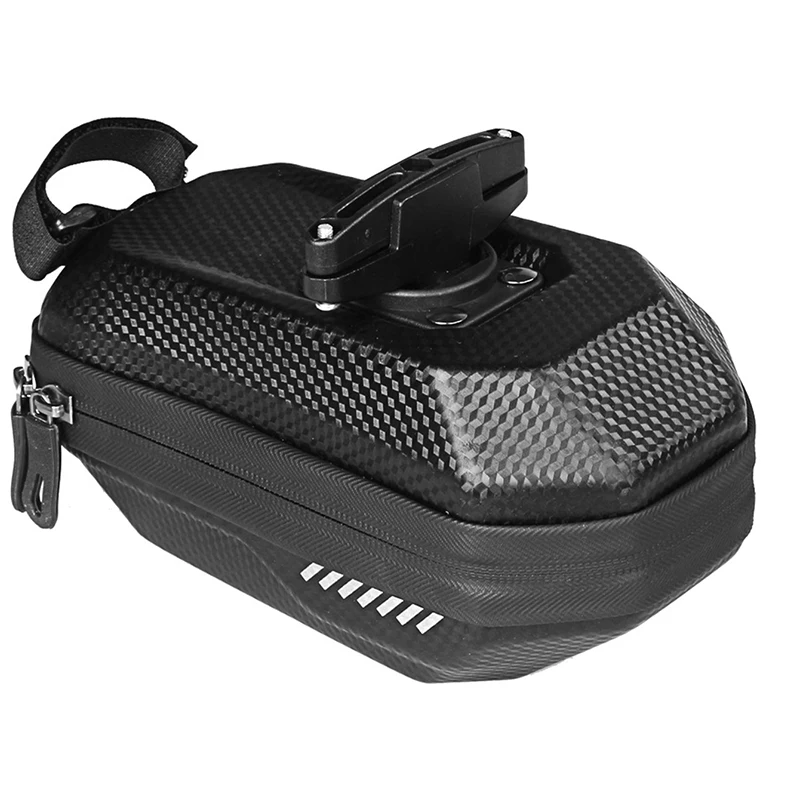 Bike Bag Rear Waterproof Bicycle Saddle Bag Hard Shell Cycling Accessories Bag Can Be Hung Tail Lights