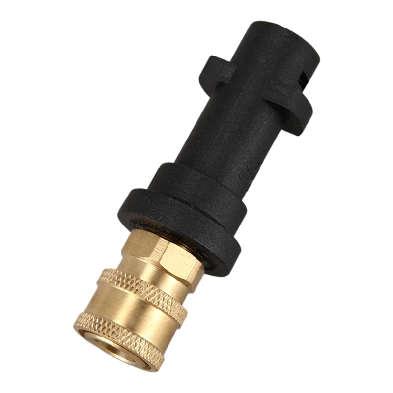 Set di aste di prolunga per pulizia ad alta pressione con 5 ugelli Kit adattatore per idropulitrice per forniture per autolavaggio da giardino