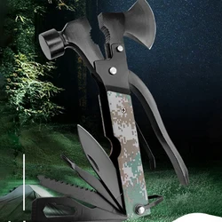 Hammer Multifunctional Ax Pliers Saw Wrench Corkscrew Cutter Combination Tools Combination Tools Outdoor Camping Outdoor Camping