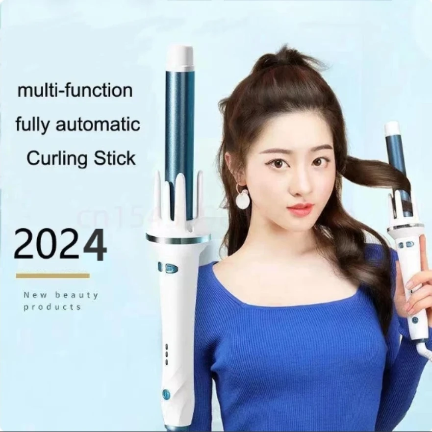 2024 woman beauty health Automatic Professional Hair Curler Stick Air Spin Wand Styler electric brushes for hair