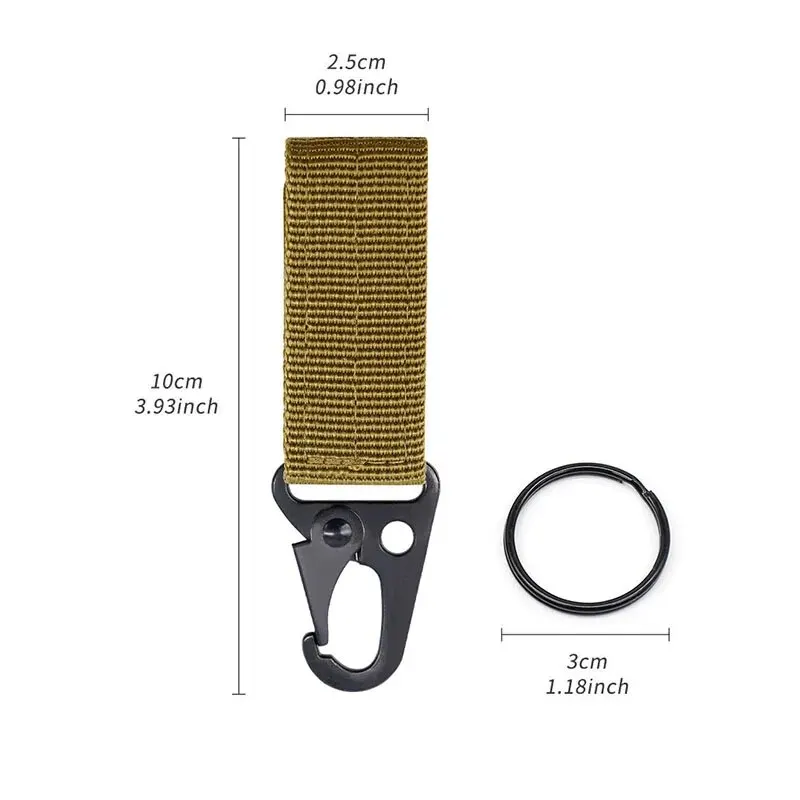 Get Your Tactical Carabiner Belt Keychain for Just .01 – Perfect for Outdoor Enthusiasts!