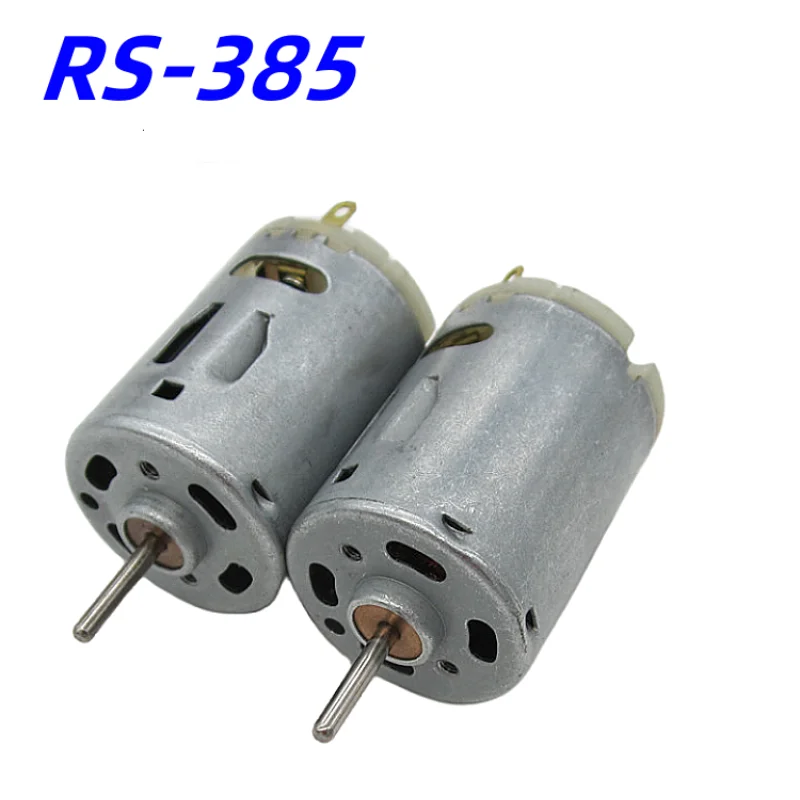 

RS-385 DC Motor 12V 10000RPM 24V For Drill DIY Toys Tool Accessories Small Motor