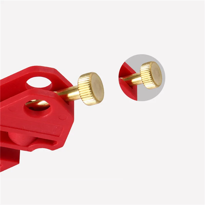 AT44-3X Circuit Breaker Lockout Device With Screw Circuit Safety Lock Universal Single And Multi Pole Breakers, Durable, Safe