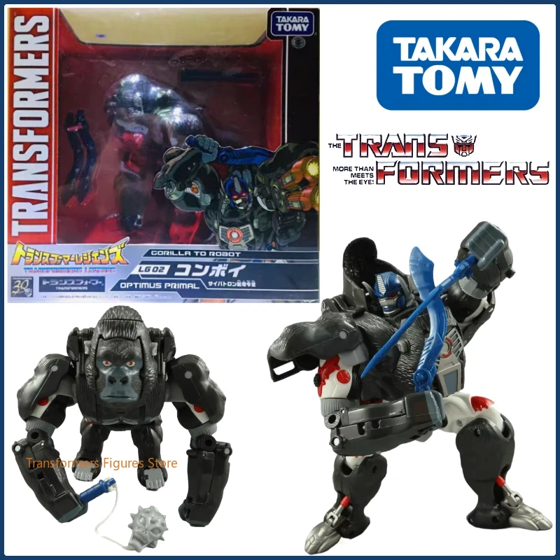 In Voorraad Takara Tomy Transformers Japanse Versie Serie LG-02 Optimus Primal Figuur Model Anime Actie Vervorming Robot Geschenken