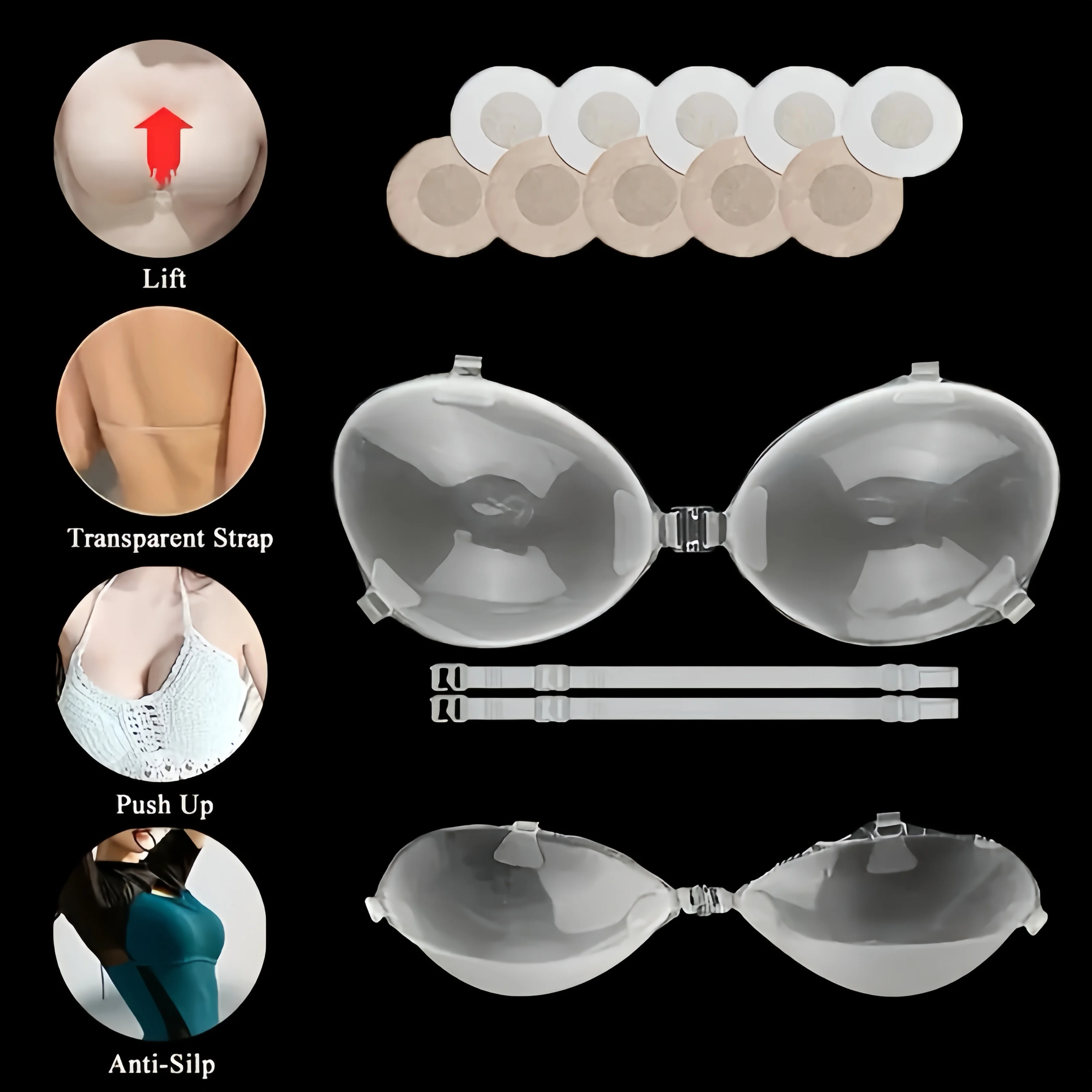 Thumbnail 2 - #29 Best Adhesive Invisible Bras to Buy In 2026