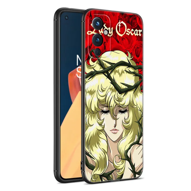 Anime The Rose Of Versailles Black Phone Case For OnePlus 9 10 11 12 ACE 2V Pro 9RT 10T 10R Nord CE 2 3 Lite N10 N20 N30 5G