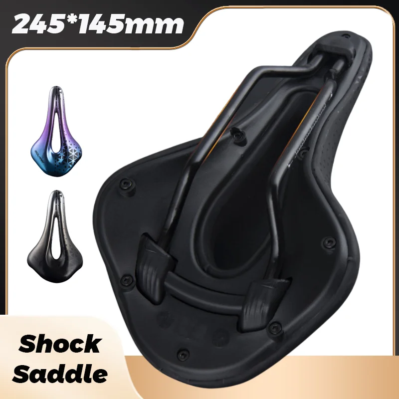 

Полое дышащее велосипедное седло, ультра легкая женская седельная сумка для горного велосипеда, эргономичное широкое сиденье для велосипеда с амортизатором