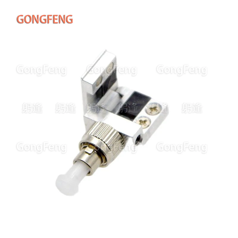 New Optical Fiber Connector OTDR Test Flange FC Mini Magnet Clamp Bare Fiber Adapter Temporary Connection Coupler