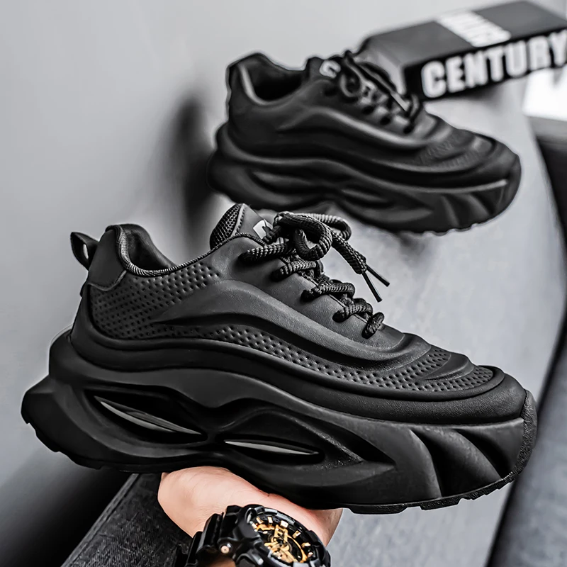 

2026 New Arrival Men's Chunky Sneakers - Spring Lightweight Non-Slip Wear-Resistant Casual Athletic Daily Running Shoes
